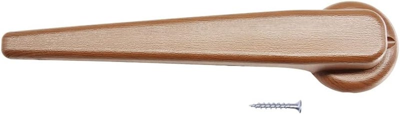 Yoogu 10 inch Recliner Handle Replacement Lever Kits for 5/8 inch Square and 3/4 inch Deep Mounting Hole (Teak Color) - Image 5