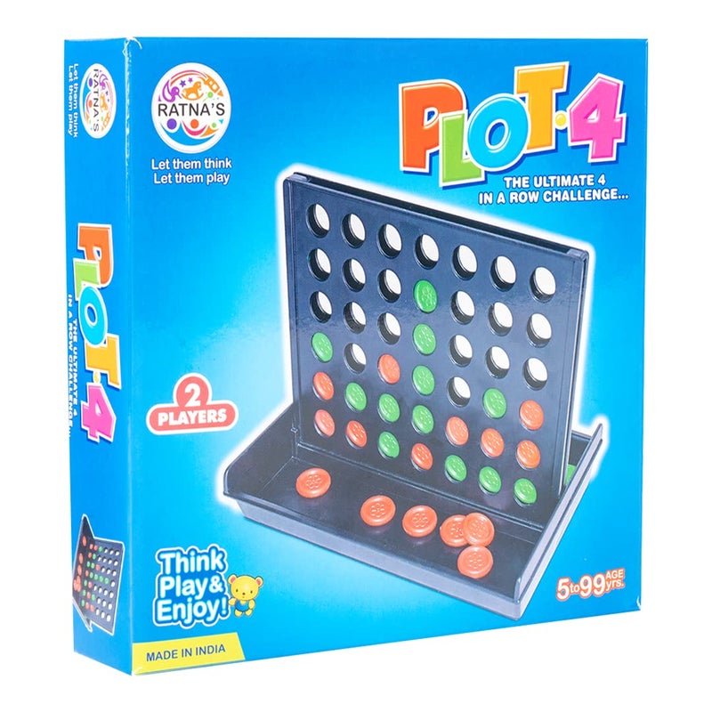 RATNA'S لعبة السفر القوية 4 مربعات للأطفال لجعل وقت اللعب أكثر مرحًا - Image 5