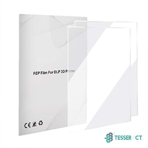 TESSERACT FEP Non Adhesive Transparent Release Film Sheet for MSLA UV Photocuring LCD 3D Printer I Jupiter I Sonic mega 8k Resin 3D Printer SLA DLP 3D Printer Accessories (Qty 1, FEP 380x235x0.15mm) - Image 5
