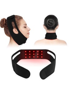 Red Light Therapy Belt, 660nm Red Light and 850nm Near Infrared Light Therapy Belt, for Body Shoulder Chin Neck Hand Wrist, Wearable Red Light Therapy Wrap for Men Women