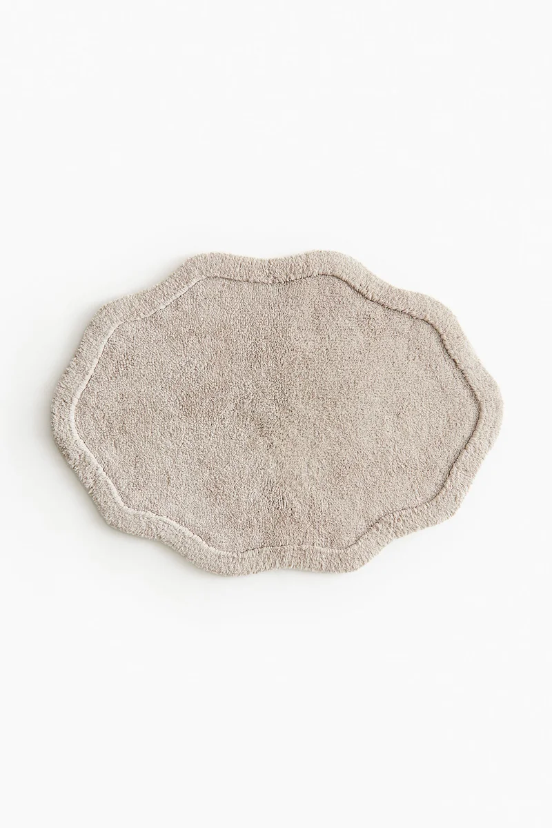 اتش اند ام مفرش حمام من القطن المعقود