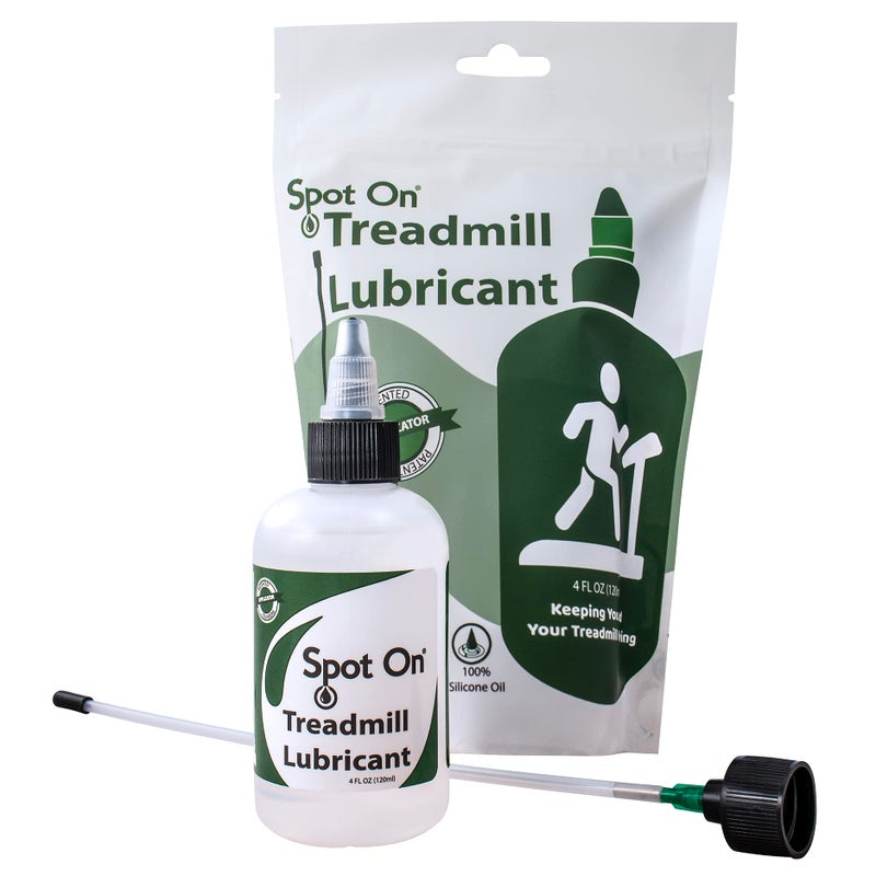 Spot-On Premium Treadmill Belt Lubricant - Made in The USA - Patented Application Tube and Precision Twist Cap - 100% Pure Silicone - Spot On - Image 1