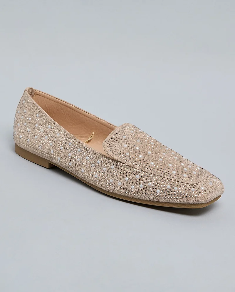 أر أند بي Pearl Embellished Loafers