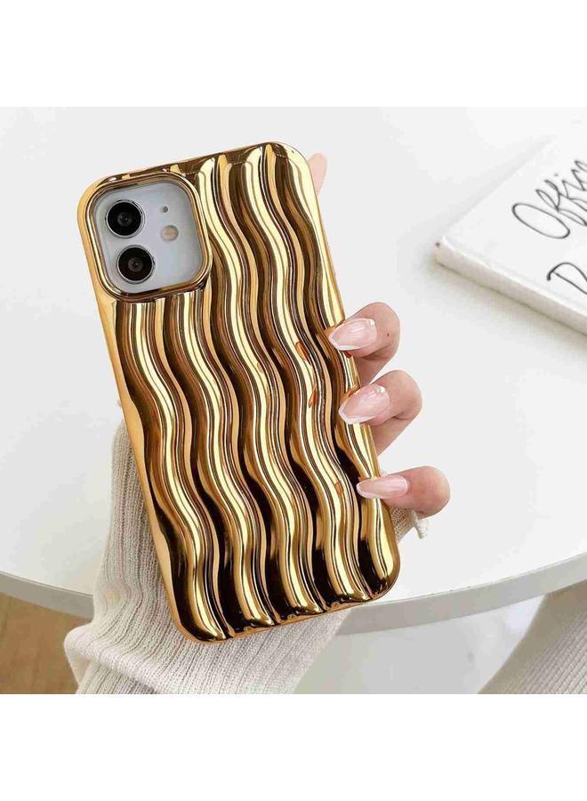 زبون جراب لهاتف iPhone 13 مطلي بطبقة ثلاثية الأبعاد من نسيج موجة الماء - Image 1