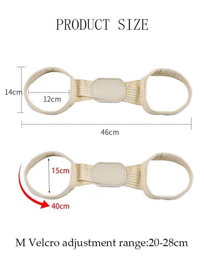 DUNISO Posture Corrector Belt for Men and Women Comfortable Adjustable Back Braces Improve Neck Shoulder Posture Bands Pain Relief for Back, Shoulders, Neck - Image 3