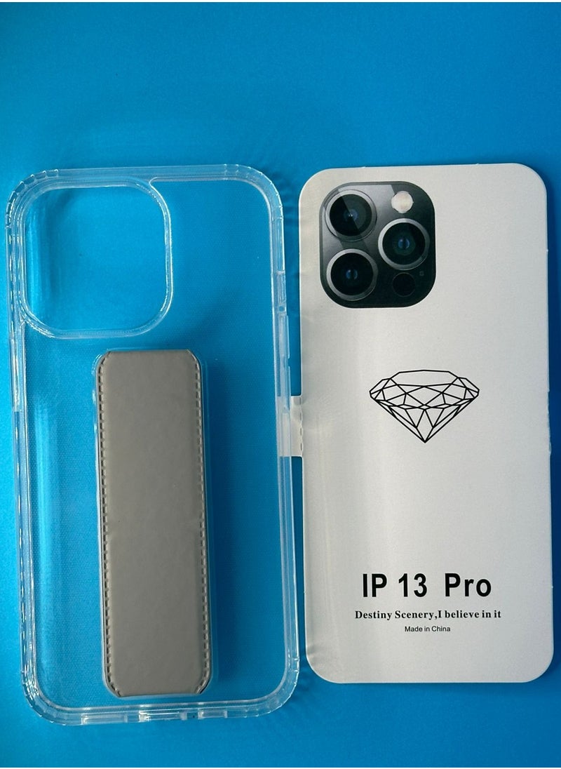Undefined Transparent IPhone 13 Pro Back Cover With Handle  - Image 2