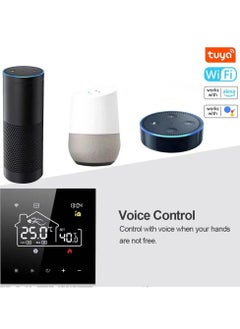 تويا Tuya WiFi داخلي تكييف مركزي ترموستات تدفئة أرضية الكل في واحد منظم درجة الحرارة شاشة ديجيتال ترموستات ذكي التحكم في تطبيق الهاتف المحمول  - Image 4