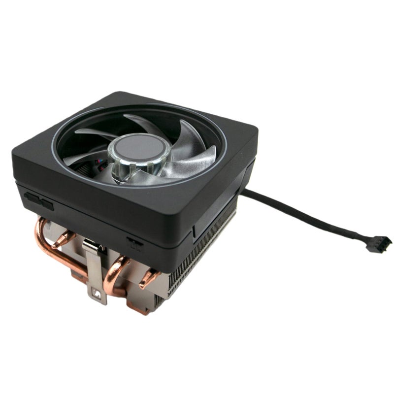 ARCSTILL CPU Wraith Prism Cooler RGB LED Aluminum Heatsink Copper Core Base 4-Pin PWM 95mm Fan Pre-Applied Thermal Paste Compatible with AMD Socket AM5 AM4 AM3 AM2, Ryzen 7 1700X 1800X 2700X 3700X 4700X 5700X - Image 5