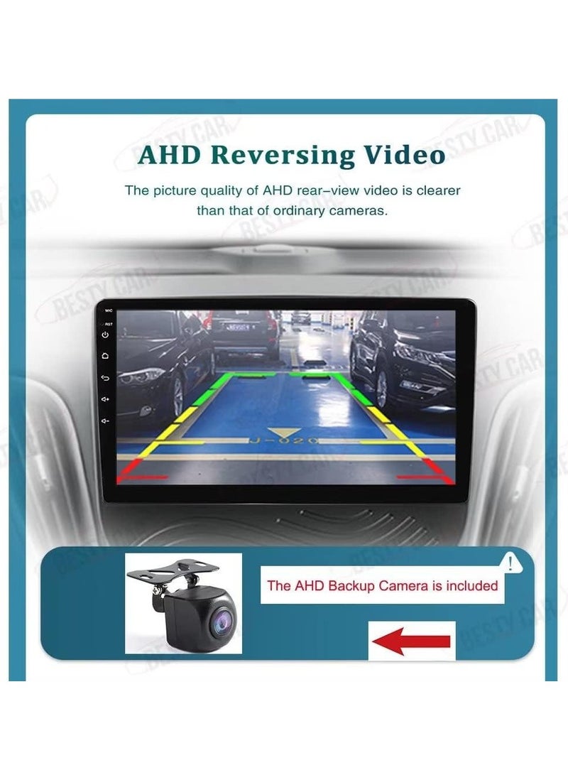 راديو ستيريو للسيارة يعمل بنظام أندرويد 13 ثماني النواة 4+64 جيجابايت لسيارة هيونداي سوناتا i40 i45 2011-2015 بشاشة تعمل باللمس يدعم نظام تحديد المواقع العالمي (GPS) ونظام Carplay وAndroid Auto وبلوتوث وDSP وكاميرا احتياطية AHD - Image 5