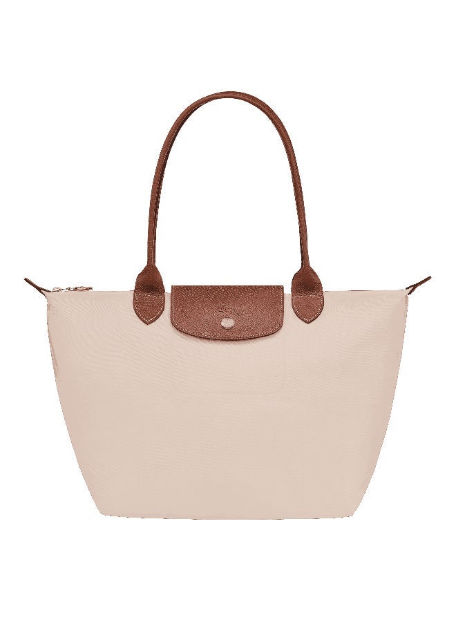 Longchamp Le Pliage  Women's  fashion versatile  White Classic  Large - Image 3