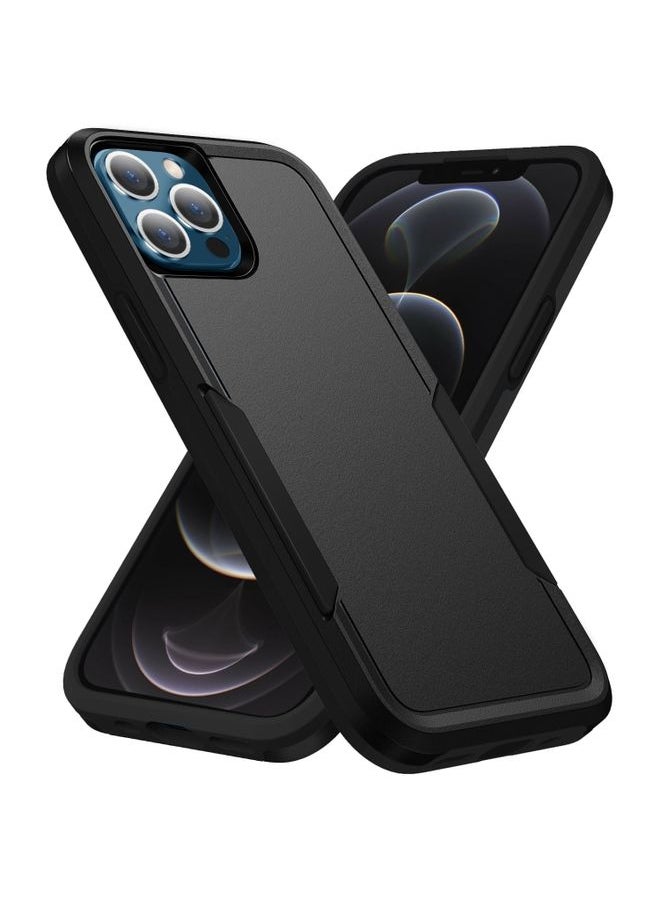 Generic Case Cover For iPhone 13 Pro Pioneer Armor Heavy Duty Shockproof Phone Case Black 