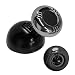 ZNDAW Joystick Car Push Start Button Cover Metal Car Starter Engine Start Stop Button Joystick Cool Automotive OneTouch Start Button Rocker Vehicle Ignition Button Protector Black - Image 2