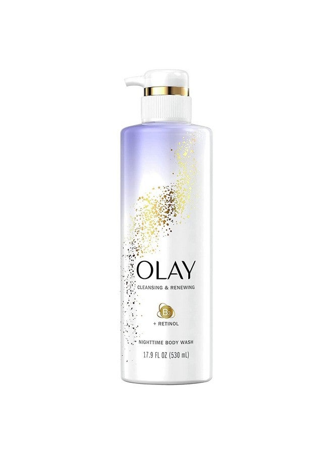 Olay Cleansing & Renewing Nighttime Body Wash 17.9 Fl Oz - Image 1