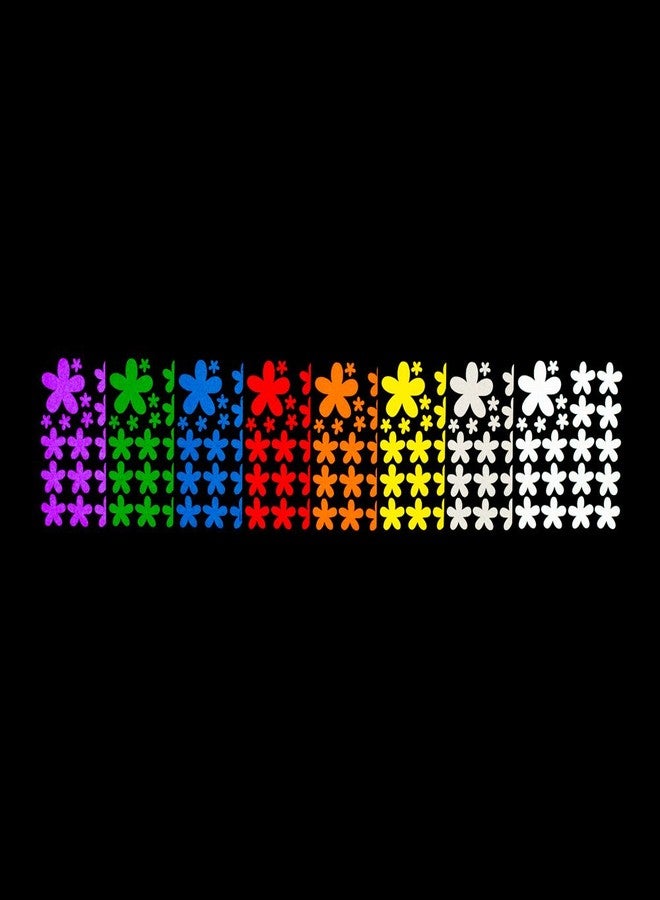 RydeSafe Reflective Decals - Flowers Kit (Violet) - Image 5