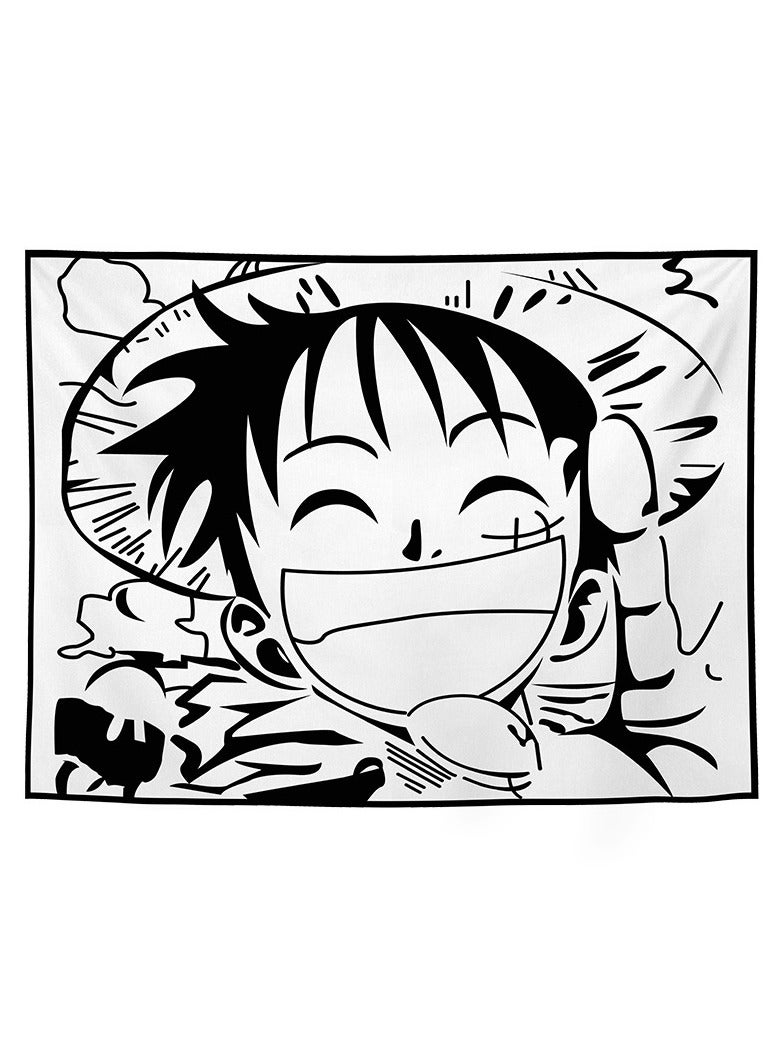EBMINI One Piece Luffy Anime Background Cloth 