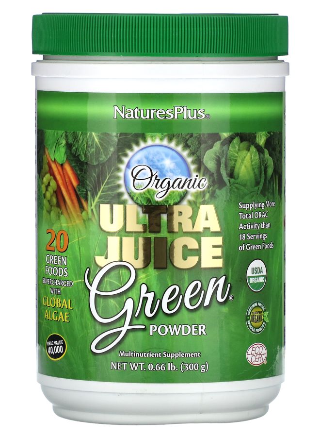 Organic Ultra Juice Green Powder 0.66 lb (300 g)