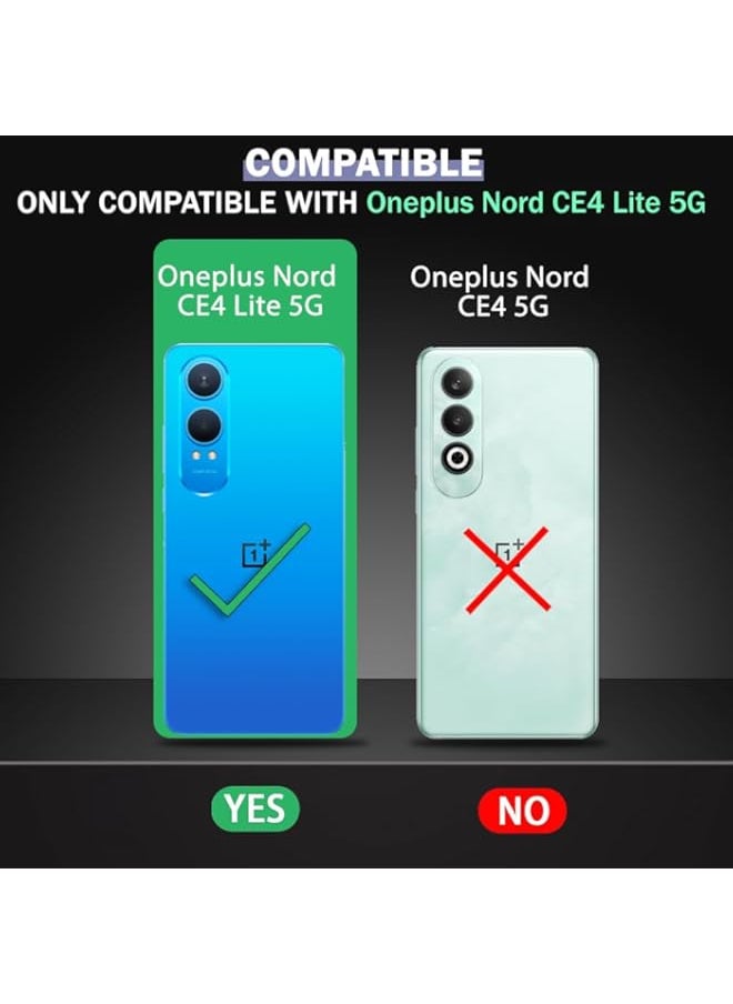Generic - Back Cover Soft Case for OnePlus Nord CE 4 Lite 5G | Best Camera Protection | Inbuilt Dust Plugs & Anti-Slip Grip | Ultra Clear Back Case for OnePlus Nord CE4 Lite (Silicone, Transparent) - Image 1