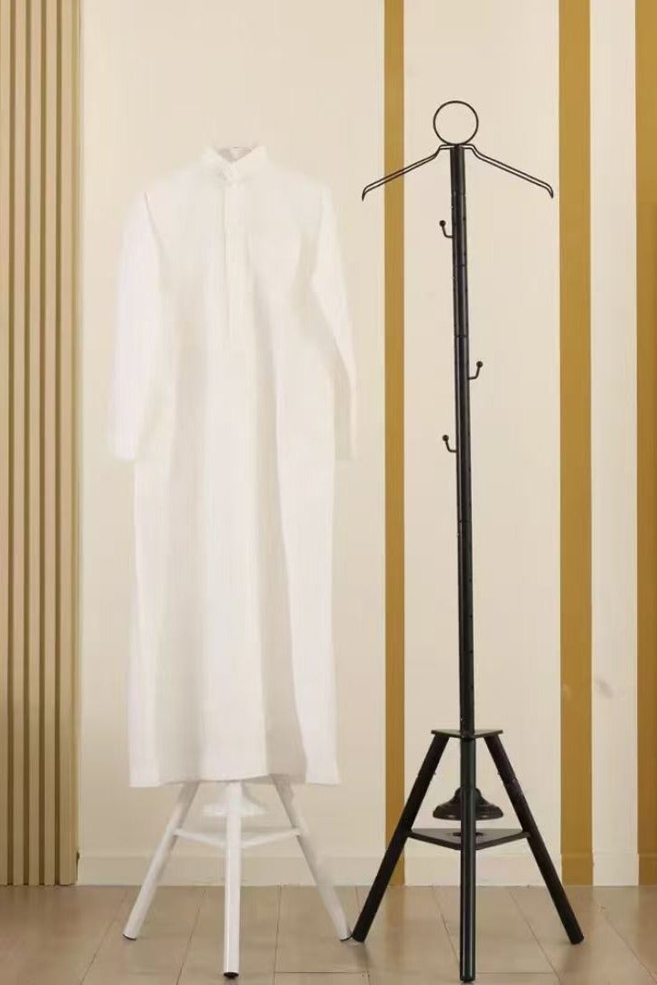 Denx Incense burner and hanger with holes for steaming clothes and a multi-use hanger with an elegant 2-in-1 design, height 175 cm - Image 4