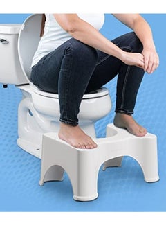 ALMUFARREJ White Plastic Toilet Seat  - Image 2