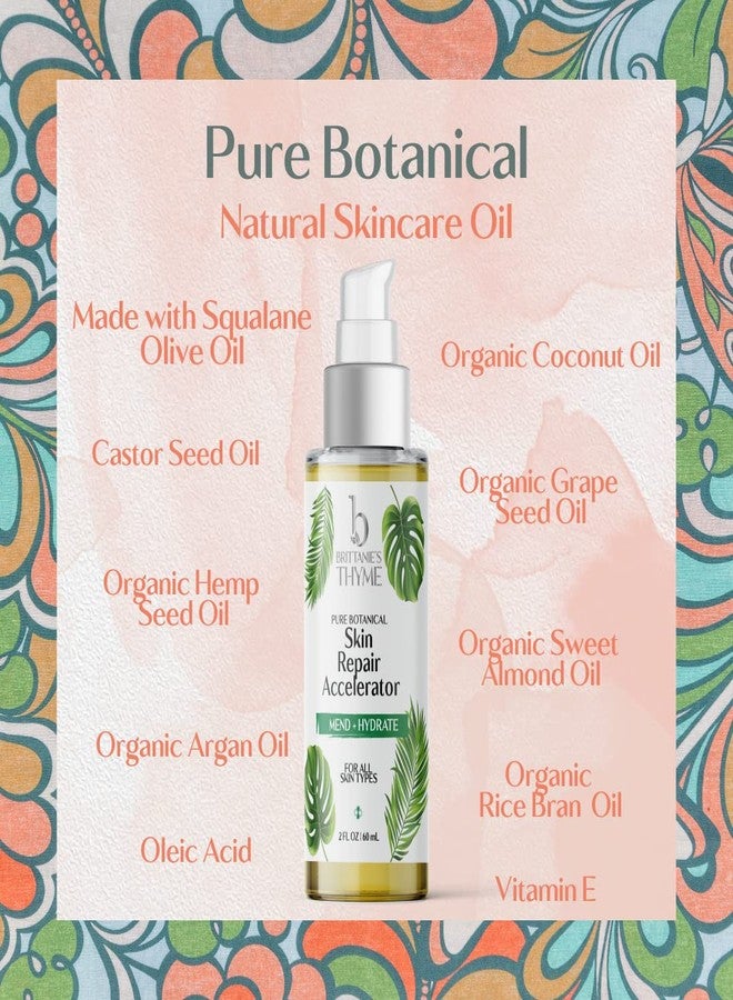 Brittanie's Thyme Skin Repair Accelerator For C Section Recovery, Scars and Stretchmarks | Natural, Non-Toxic Healing Treatment, Dermatologist Recommended, Deeply Nourishes, Reduces Wrinkles - Image 4