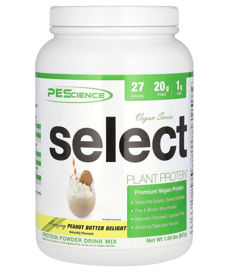 Vegan Series Select Plant Protein Peanut Butter Delight 1.84 lbs (837 g)