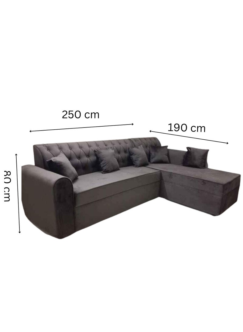 L Shape Mab Sofa Set With table & Pillow / Brown-250X80X80 - pzsku/ZF8502485650F6BE2B9A9Z/45/_/1713545105/c3bd5b01-ab27-4e51-9c2f-56d2b7824c94