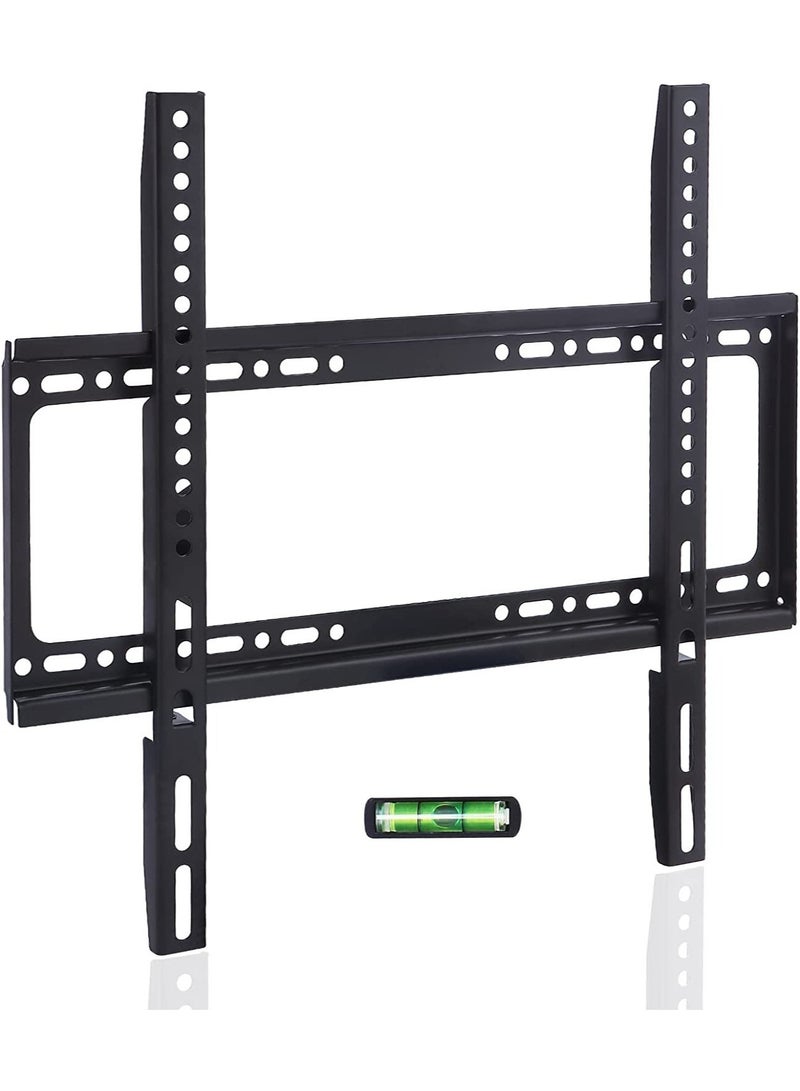TV Wall Mounts Bracket for 26-65 Inch VESA 400 x 400mm and 35kg Loading Capacity Fixed Mounting Bracket for LED LCD OLED Flat Curved Screen TVs - Image 1