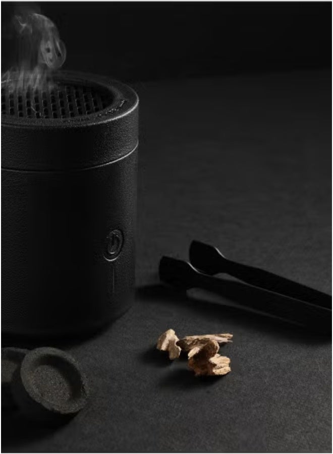 JAJEEK Electronic Medkhan BK-108 Electric Incense Burner – Rechargeable USB Bakhoor Diffuser | Portable Aroma Incense Holder for Car, Home & Office | Stylish Design for Arab Fragrance Rituals | Safe, Smokeless Heating for Daily Use | Ideal for Ramadan & Gifting - Image 3