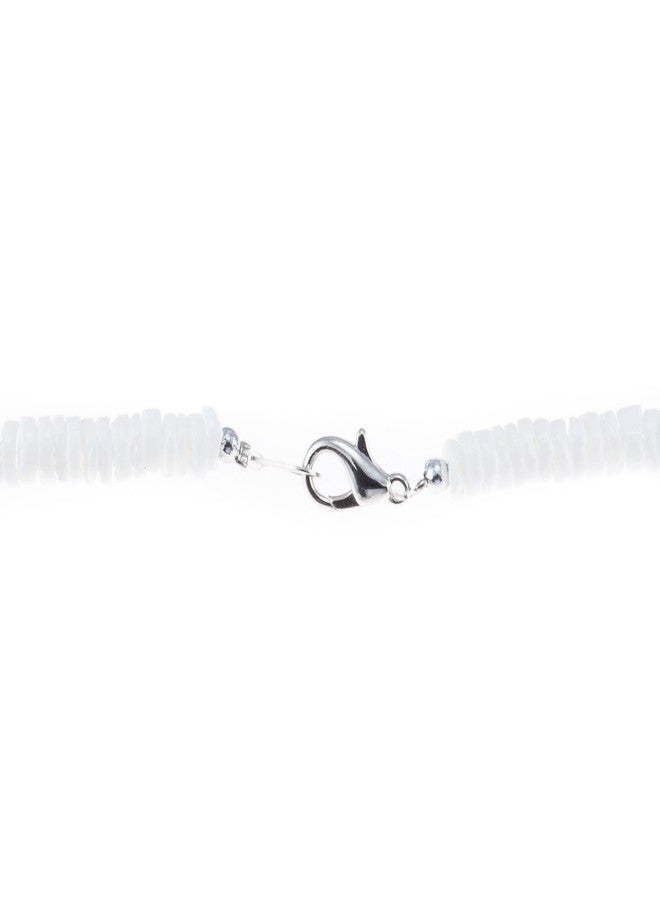 BlueRica Puka Shell and Coconut Shell Beads Necklace and Anklet, Rasta Jewelry Set - Image 4