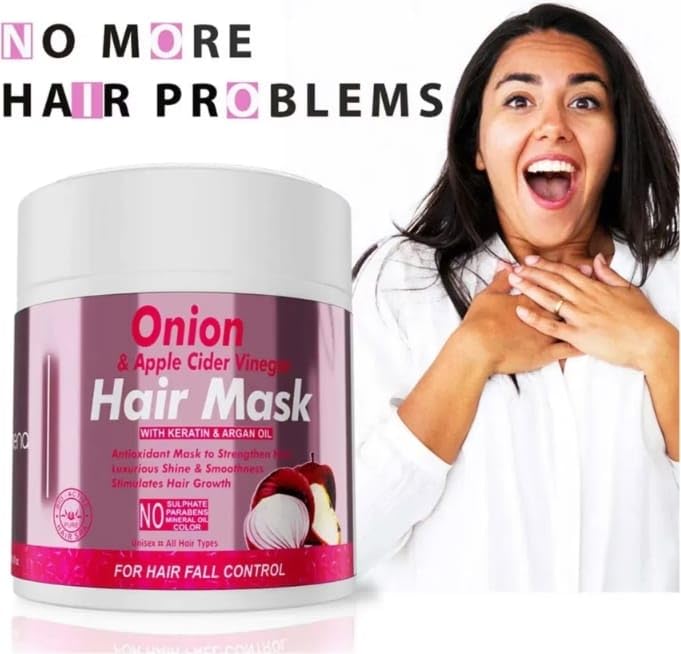 VOLAMENA WITH DEVICE Volamena Onion Apple Cider Vinegar Hair MaskHair Spa Hair Growth hair Fall Control 120 ml - Image 3