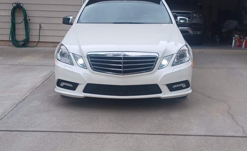 iJDMTOY مجموعة لوحة دائرة ضوء موقف LED أبيض iJDMTOY متوافقة مع مرسيدس 2010-2013 W212 E-Class E350 E550 E63 AMG Pre-LCI - Image 3