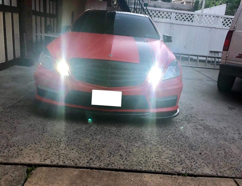 iJDMTOY مجموعة لوحة دائرة ضوء موقف LED أبيض iJDMTOY متوافقة مع مرسيدس 2010-2013 W212 E-Class E350 E550 E63 AMG Pre-LCI - Image 5