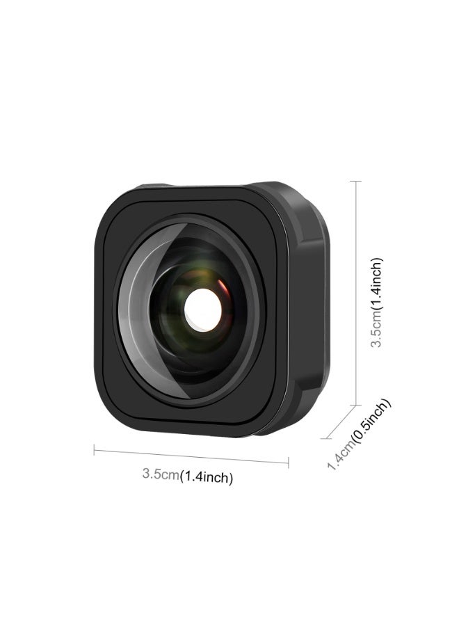 PULUZ PULUZ Max Lens Mod Wide Angle Lens for GoPro Hero11 Black / HERO10 Black / HERO9 Black(Black)  - Image 3