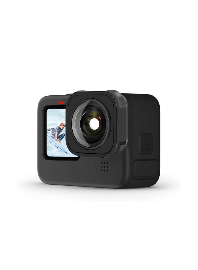 PULUZ PULUZ Max Lens Mod Wide Angle Lens for GoPro Hero11 Black / HERO10 Black / HERO9 Black(Black)  - Image 4
