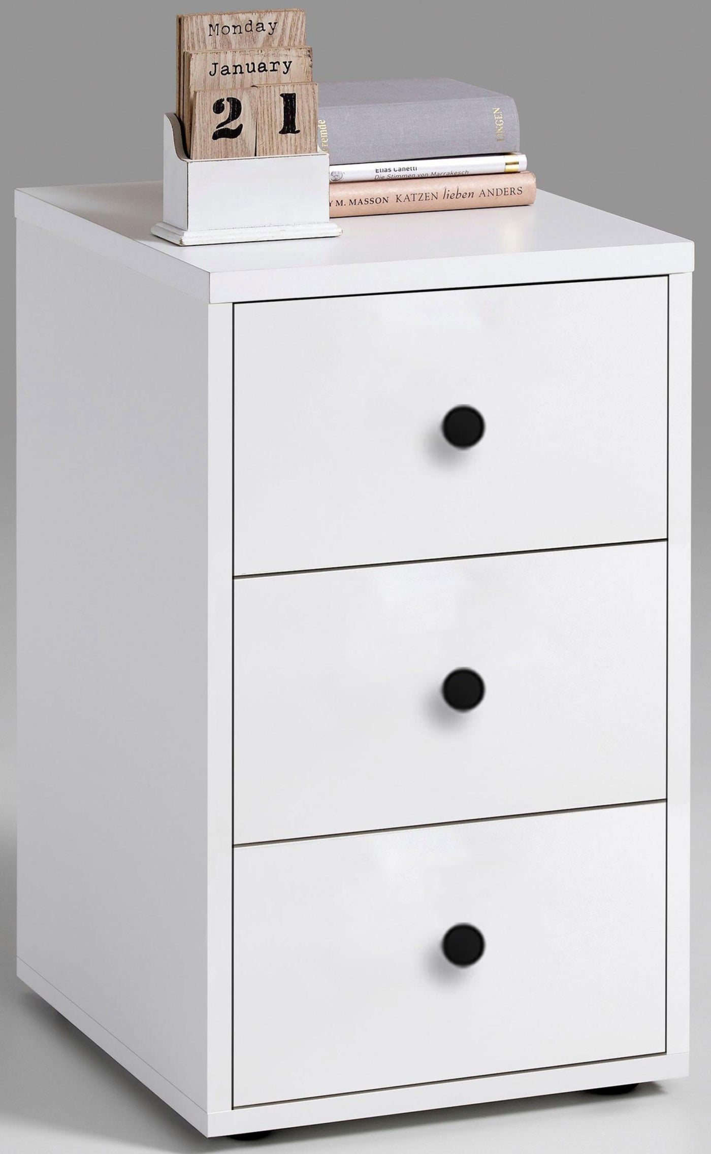 Modern MDF drawer unit - Height 65 cm - Width 36 cm - Depth 36 cm, from Furniture Store.