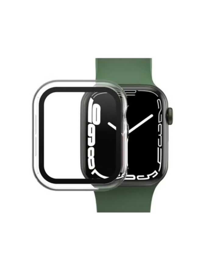 Full Body Protective Case for Apple Watch 44mm - with Tempered Glass Screen Protector, Compatible with Series 6/5/4  - Image 5