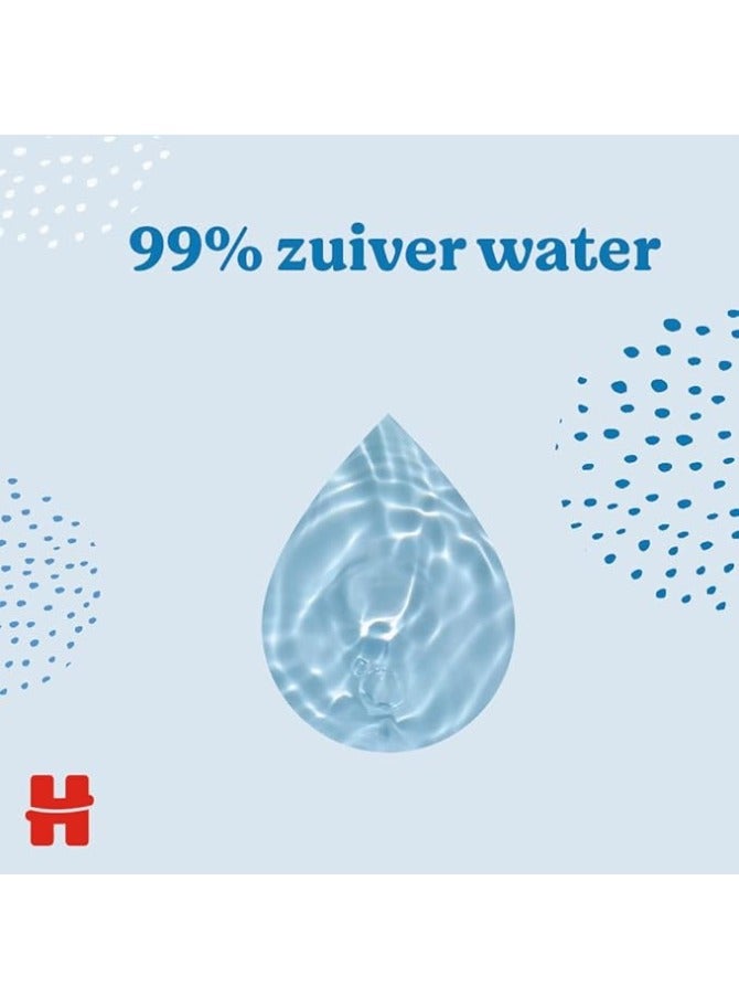 هجيز مناديل هجيز بيور للأطفال، 99% مناديل مبللة بماء نقي، 10 عبوات × 56 (إجمالي 560 منديلاً). - Image 3