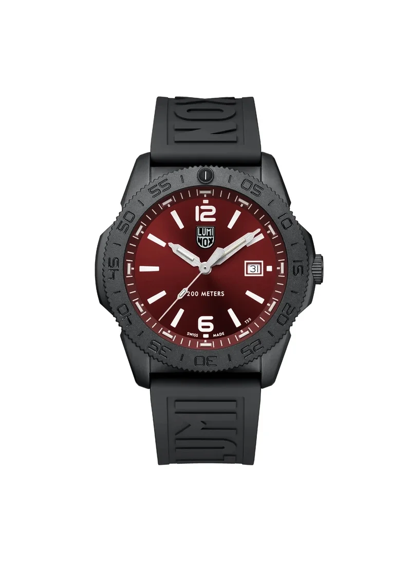 Luminox Pacific Diver: Black Steel 3120 Series - XS.3135.B