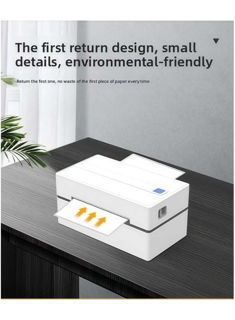 Claison ​​Thermal Printer, Thermal Barcode Label Printer, Adhesive Sticker Printer, Clothing Tag Label Machine​ - Image 4