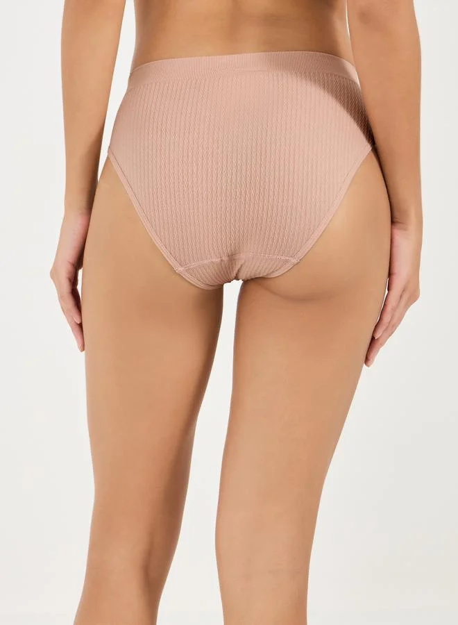 Styli Pack of 4 - Textured Seamless Bikini