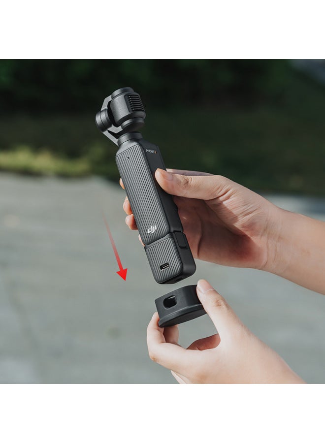 For DJI Pocket 3 Yuntai Osmo Pocket 3 Eyes Accessories Desktop Foot Tempered Film Accessories-Color:Pocket3 Expansion Bracket + Cycling Bracket (metal Ball Head) + Adapter - Image 5