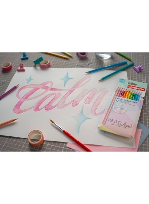 STABILO - Aquacolor Pastellove 1612/7 - Image 1