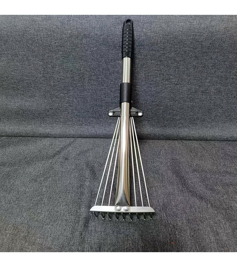 Garden Rake 1 Pack For Sweeping Leaves And Weeds - Image 5