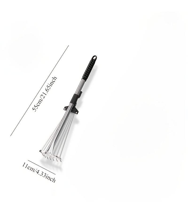 Garden Rake 1 Pack For Sweeping Leaves And Weeds - Image 4