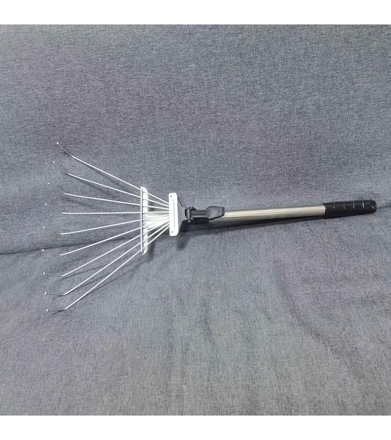Garden Rake 1 Pack For Sweeping Leaves And Weeds - Image 1