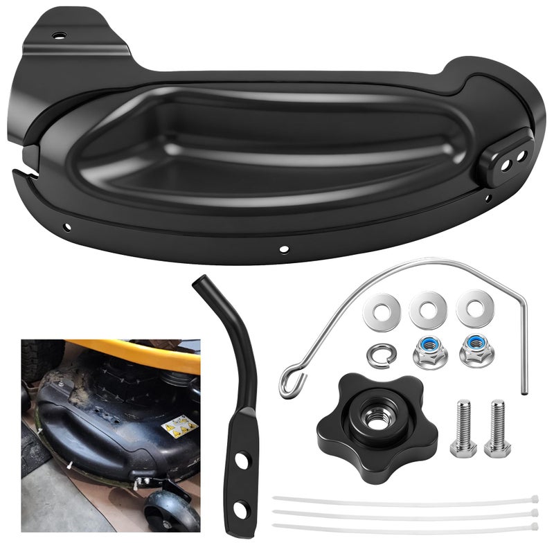 FancyTark 63105195 63105195A Lawn Mower Mulch Plug Kit Compatible with MTD Cub Cadet Craftsman 42 46 Lawn Mower for 2012 and After Fits 63105195A 19A30055100 LTX1046VT LTX1050KH LTX1045 Model - Image 2
