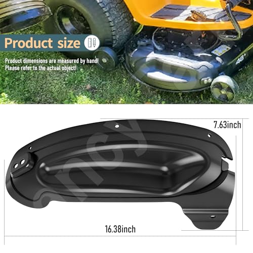 FancyTark 63105195 63105195A Lawn Mower Mulch Plug Kit Compatible with MTD Cub Cadet Craftsman 42 46 Lawn Mower for 2012 and After Fits 63105195A 19A30055100 LTX1046VT LTX1050KH LTX1045 Model - Image 3