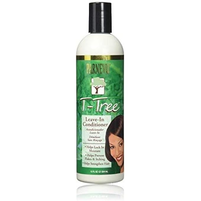 Parnevu TEA TREE LEAVE-IN CONDITIONER, 12 OUNCE - Image 3