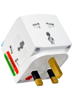 KADRIS ESMA Approved 3Way British Plug Multi Adapter with Individual Switches, Fused UK Plug Adaptor  - Image 5