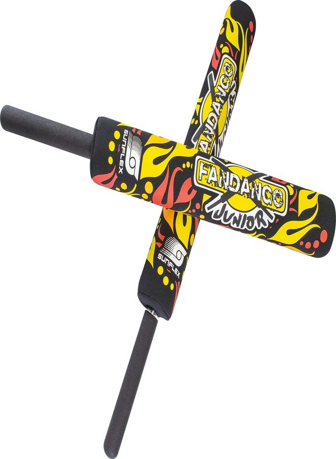 Sunflex Fandango Striker Sticks - Foam Sparring Sticks for Athletic Training Workout and Recreational Use - Outdoor Sports Activity Game - Set of Two with Storage Drawstring Bag Included - Image 1